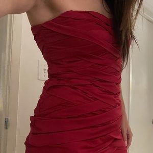 NWOT strapless Dress Size M
